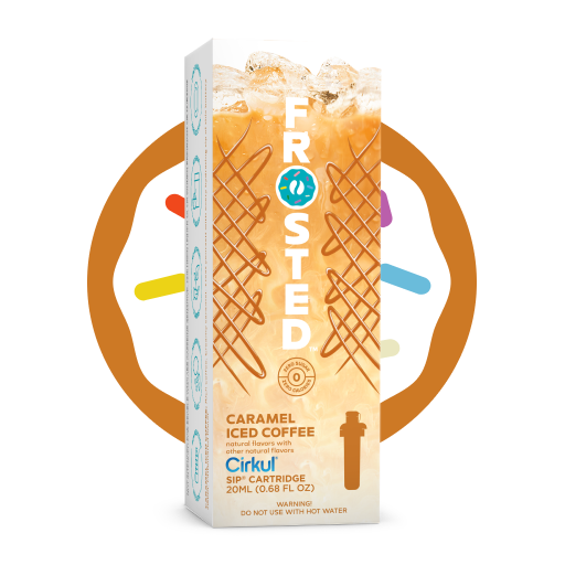 Frosted Caramel Iced Coffee WJGO