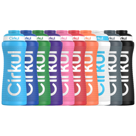 22oz. Grip Stainless Steel Bottle & Sport Lid Z8I5