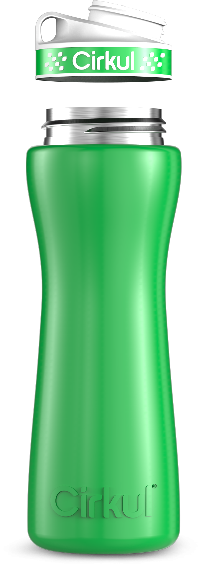 Custom 22oz. Stainless Steel Bottle & Comfort Grip Lid A0XF