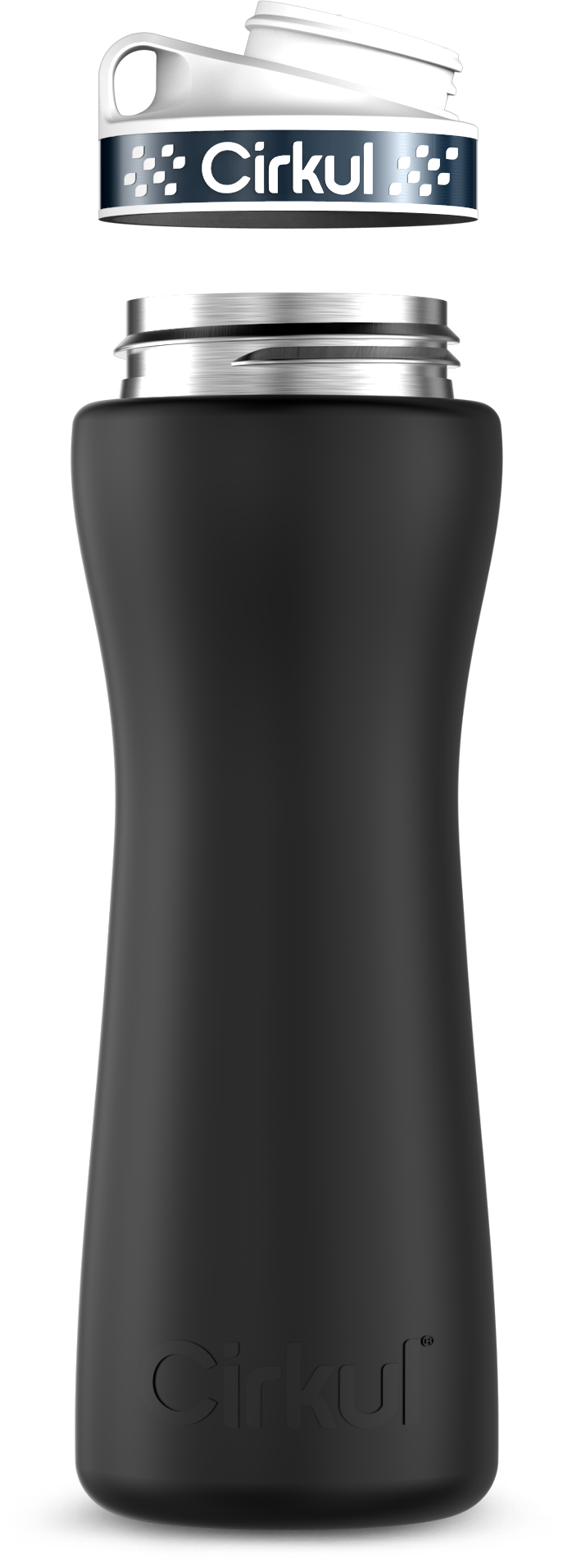 Custom 22oz. Stainless Steel Bottle & Comfort Grip Lid A0XF