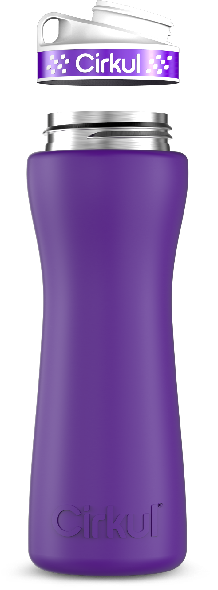 Custom 22oz. Stainless Steel Bottle & Comfort Grip Lid A0XF