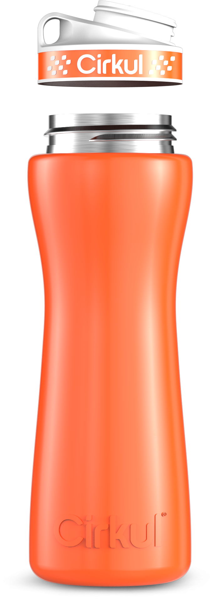 Custom 22oz. Stainless Steel Bottle & Comfort Grip Lid A0XF