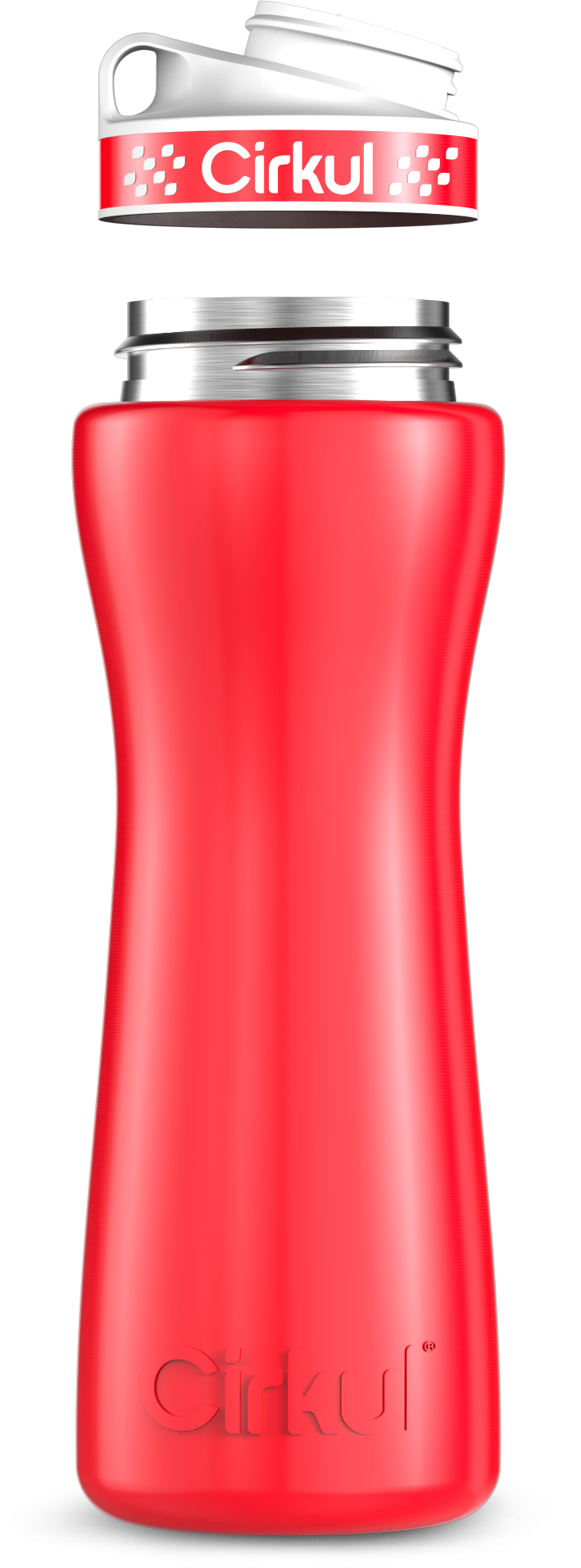 Custom 22oz. Stainless Steel Bottle & Comfort Grip Lid A0XF