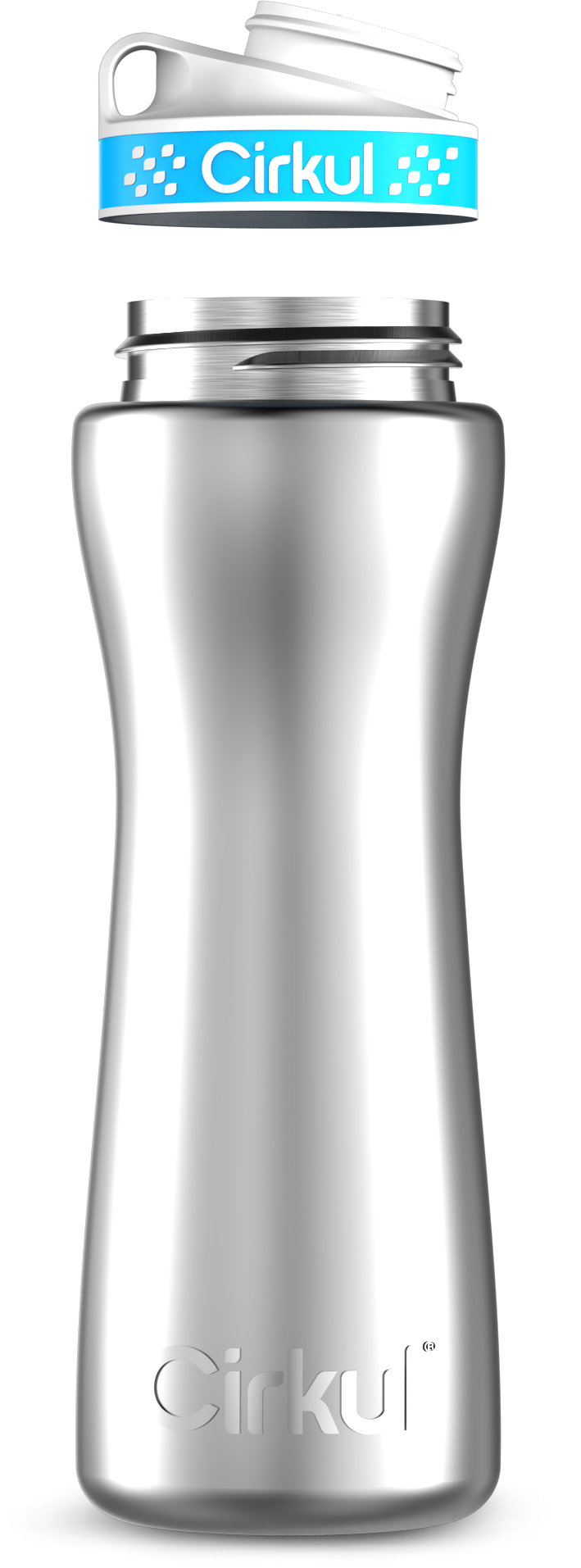 Custom 22oz. Stainless Steel Bottle & Comfort Grip Lid A0XF